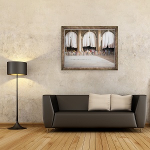 Tablou inramat - Lincoln Seligman - Florieni, 60 x 80 cm - Img 2