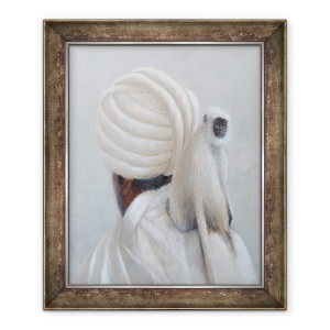 Tablou inramat - Lincoln Seligman - Langur maimuta, 70 x 85 cm