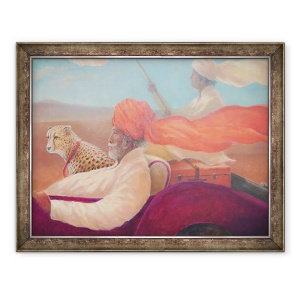 Tablou inramat - Lincoln Seligman - Maharaja III, 70 x 90 cm