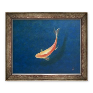 Tablou inramat - Lincoln Seligman - Pestisor auriu, 50 x 60 cm