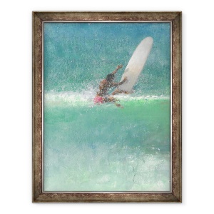 Tablou inramat - Lincoln Seligman - Surfing 1, Sri Lanka, 60 x 80 cm