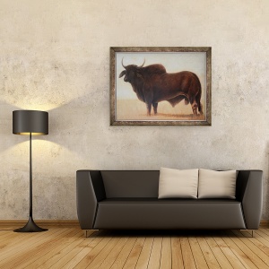 Tablou inramat - Lincoln Seligman - Taurul I, 60 x 80 cm - Img 2