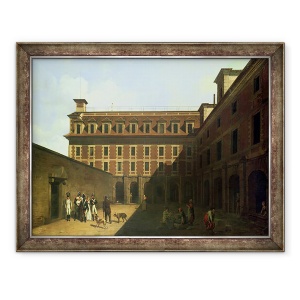 Tablou inramat - Louis Leopold Boilly - Prison des Madelonnettes, 60 x 80 cm