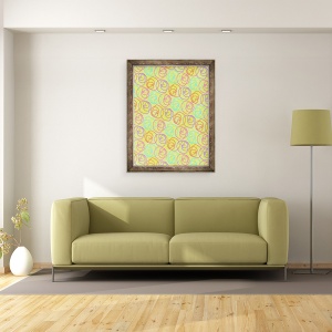 Tablou inramat - Louisa Hereford - Doodles, 60 x 80 cm - Img 2
