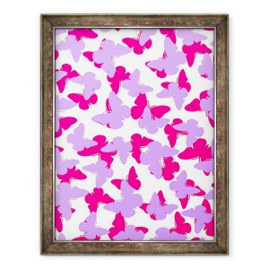 Tablou inramat - Louisa Hereford - Fluturi stratificate, 60 x 80 cm