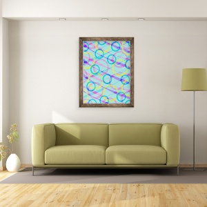 Tablou inramat - Louisa Hereford - Panglici, 70 x 90 cm - Img 2