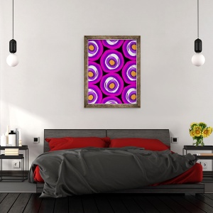 Tablou inramat - Louisa Hereford - Spoturi mari, 60 x 80 cm - Img 2