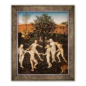 Tablou inramat - Lucas Cranach the Elder - Epoca de Aur, 70 x 85 cm
