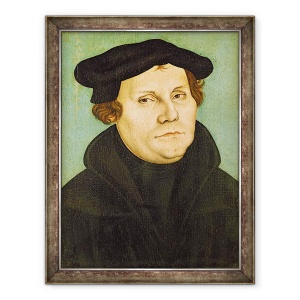 Tablou inramat - Lucas Cranach the Elder - Luther ca profesor, 60 x 80 cm
