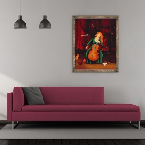 Tablou inramat - Magdolna Ban - Carneval des Animeaux, 50 x 60 cm - Img 2
