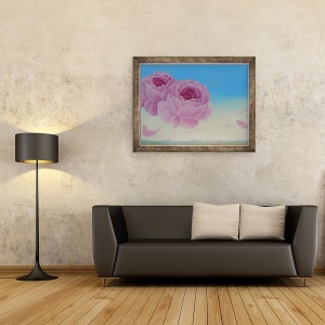 Tablou inramat - Magdolna Ban - La vie en rose, 60 x 80 cm - Img 2