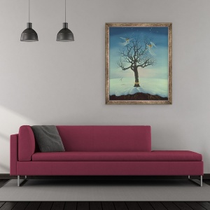 Tablou inramat - Magdolna Ban - Sa se nasca din nou, 70 x 85 cm - Img 2
