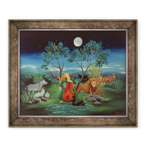 Tablou inramat - Magdolna Ban - Sonata Moonshine, 50 x 60 cm