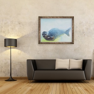 Tablou inramat - Mark Adlington - Deep, 60 x 80 cm - Img 2