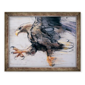 Tablou inramat - Mark Adlington - Ghearele - Vulturul de mare cu coada alba, 60 x 80 cm