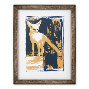 Tablou inramat - Mark Adlington - Little Desert Fox, 2015, 70 x 90 cm