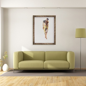 Tablou inramat - Mark Adlington - Man, 60 x 80 cm - Img 2