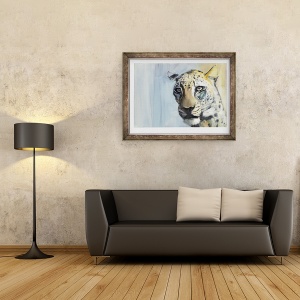 Tablou inramat - Mark Adlington - Predator Leopard arab, 60 x 80 cm - Img 2