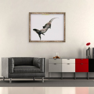 Tablou inramat - Mark Adlington - Purtatoare, 70 x 85 cm - Img 2