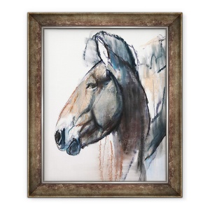 Tablou inramat - Mark Adlington - Studiu principal, Przewalski, 2013, detaliu, 50 x 60 cm