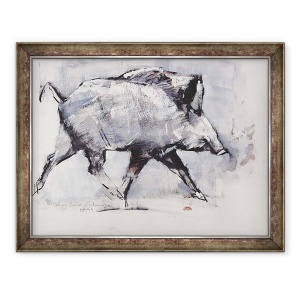 Tablou inramat - Mark Adlington - Tanar mistret, Bialowieza, 60 x 80 cm