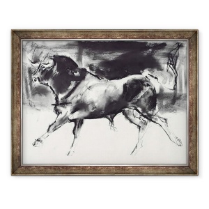 Tablou inramat - Mark Adlington - Taur Negru, 60 x 80 cm