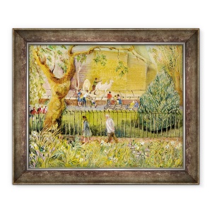 Tablou inramat - Mary Kuper - Gradina Zoologica, 70 x 85 cm