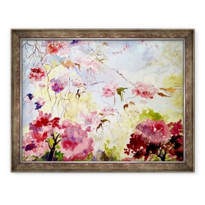 Tablou inramat - Mary Smith - flori de cires in parc, 60 x 80 cm