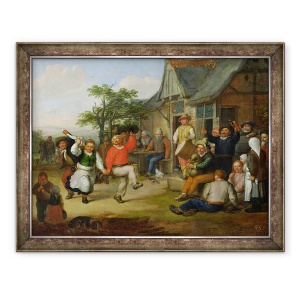 Tablou inramat - Matthias Scheits - Dansul taranilor, 70 x 90 cm