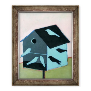 Tablou inramat - Megan Moore - Birdhouse pentru Randunici, 50 x 60 cm