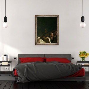 Tablou inramat - Michelangelo Merisi da Caravaggio - Invierea lui Lazar II, 60 x 80 cm - Img 3