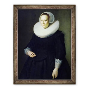 Tablou inramat - Michiel Jansz van Miereveld - Portretul unei femei, 70 x 90 cm
