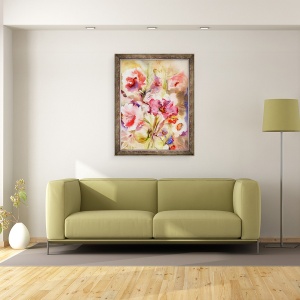 Tablou inramat - Neela Pushparaj - doar crin, 60 x 80 cm - Img 2