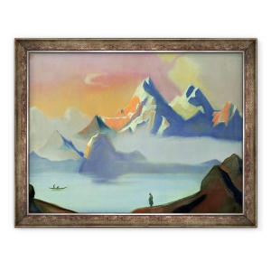 Tablou inramat - Nicholas Roerich - Tibet, 60 x 80 cm