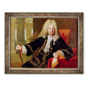 Tablou inramat - Nicolas de Largilliere - Portretul Magistratului, 70 x 90 cm