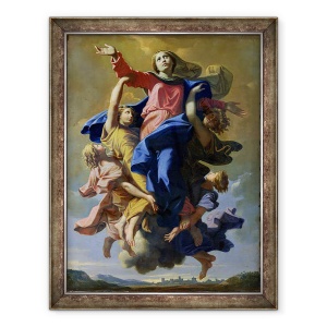 Tablou inramat - Nicolas Poussin - Adormirea Maicii Domnului I, 70 x 90 cm