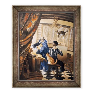 Tablou inramat - Ophelia Redpath - Am auzit de picturile tale, 50 x 60 cm