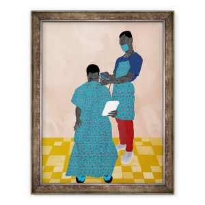 Tablou inramat - Osinachi - increderea nu mai conteaza, 70 x 90 cm