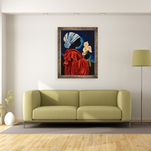 Tablou inramat - Patricia Brintle - Callas patru, 60 x 80 cm - Img 2