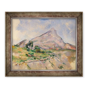 Tablou inramat - Paul Cezanne - Mont Sainte-Victoire II, 50 x 60 cm