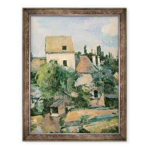 Tablou inramat - Paul Cezanne - Moulin de la Couleuvre la Pontoise, 70 x 90 cm