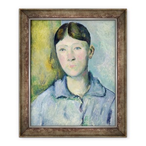 Tablou inramat - Paul Cezanne - Portret De Madame Cezanne, 70 x 85 cm