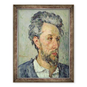 Tablou inramat - Paul Cezanne - Portretul lui Victor Chocquet, 60 x 80 cm