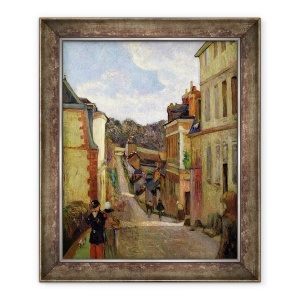 Tablou inramat - Paul Gauguin - O strada suburbana, 50 x 60 cm