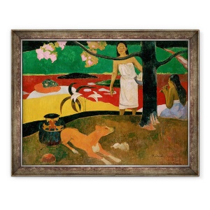 Tablou inramat - Paul Gauguin - Pastoralele Tahitiene, 60 x 80 cm