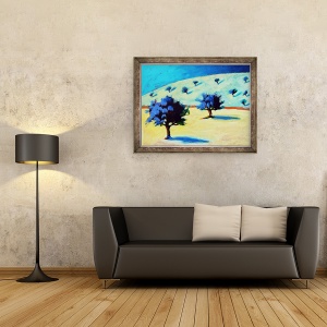 Tablou inramat - Paul Powis - Bluescape, 70 x 90 cm - Img 2
