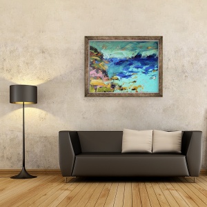 Tablou inramat - Paul Powis - Preoti Cove, 70 x 90 cm - Img 2
