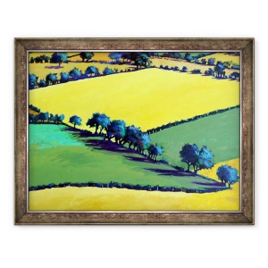 Tablou inramat - Paul Powis - Stejar alb aproape, 70 x 90 cm