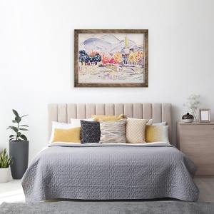 Tablou inramat - Paul Signac - Le Paillon, Frumos, 60 x 80 cm - Img 3