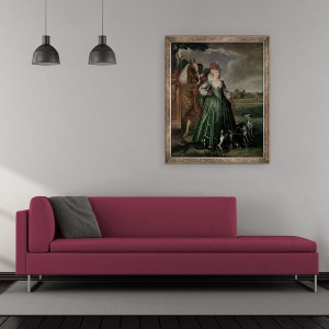 Tablou inramat - Paul van Somer - Anne din Danemarca, 50 x 60 cm - Img 2